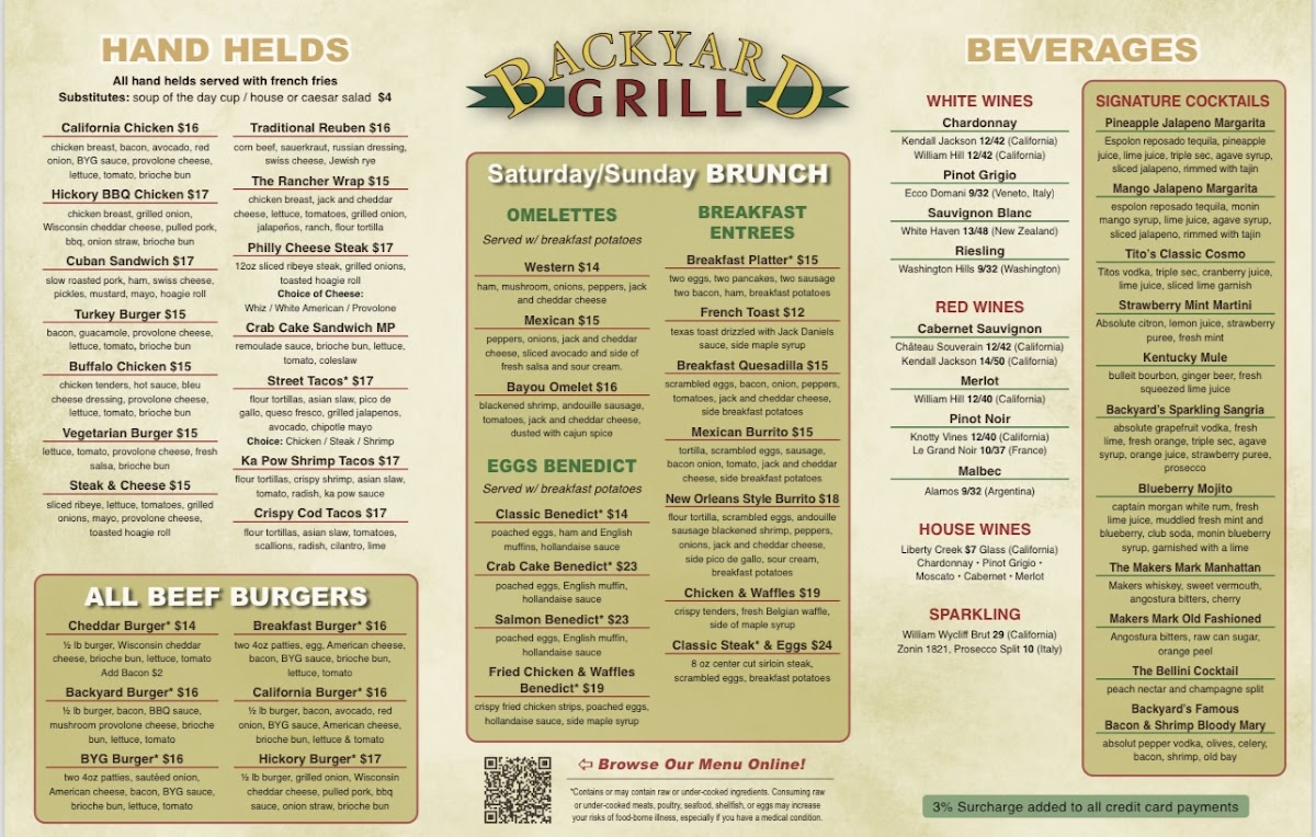 Backyard Grill Menu - Image 3
