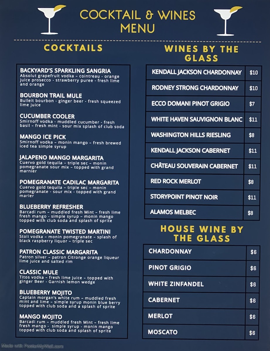 Backyard Grill Menu - Image 5